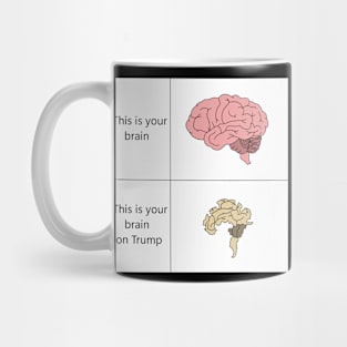 This is your brain on Trump Mug
